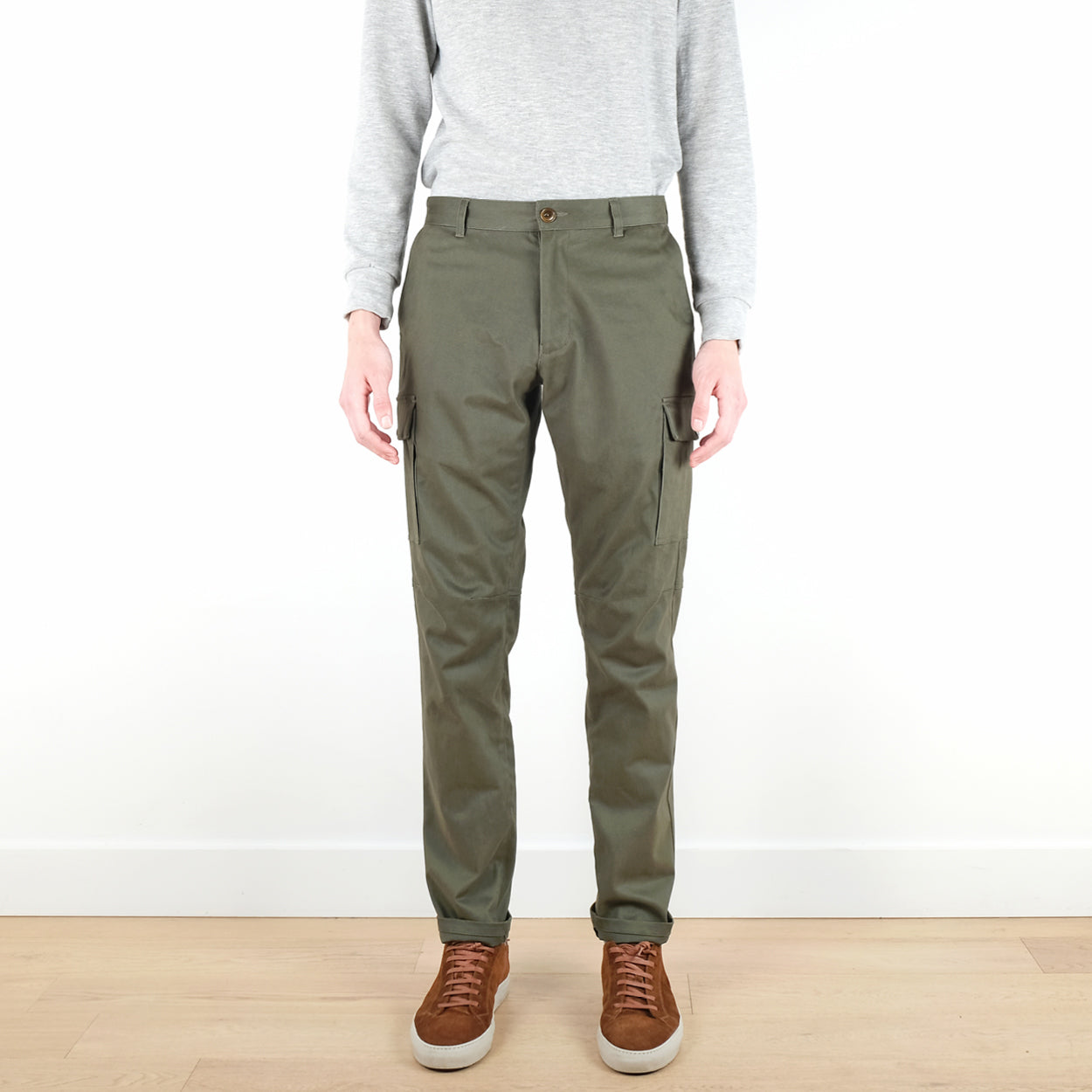 Olive Moleskin Expedition Pant