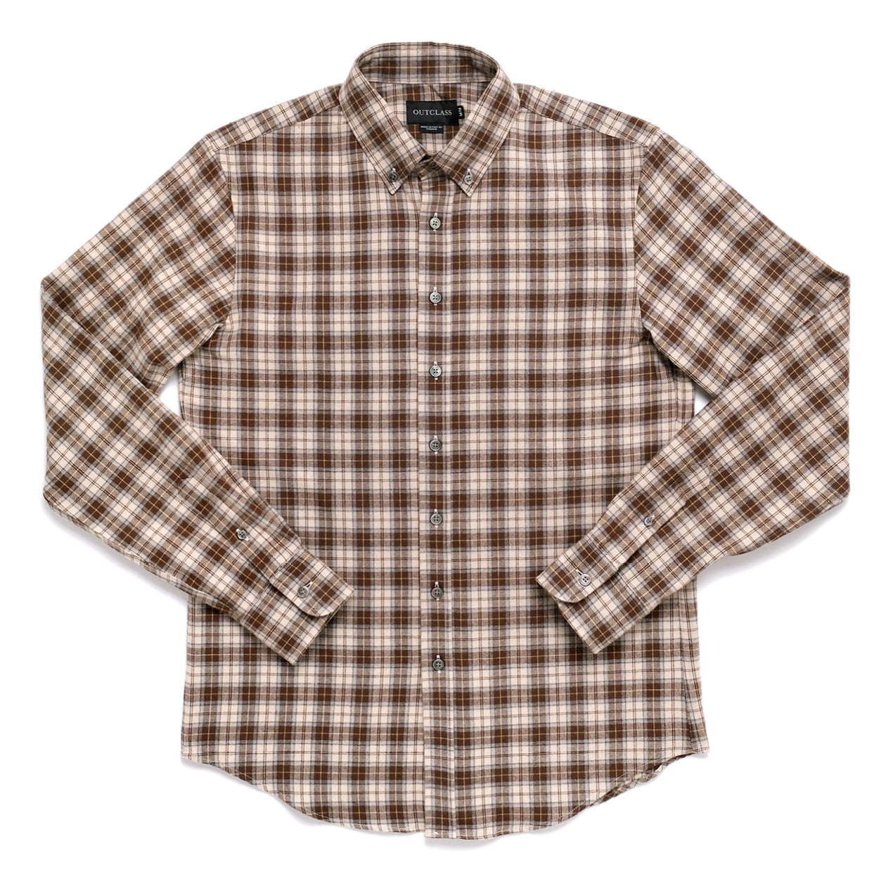 Olive Plaid Flannel Shirt – Outclass