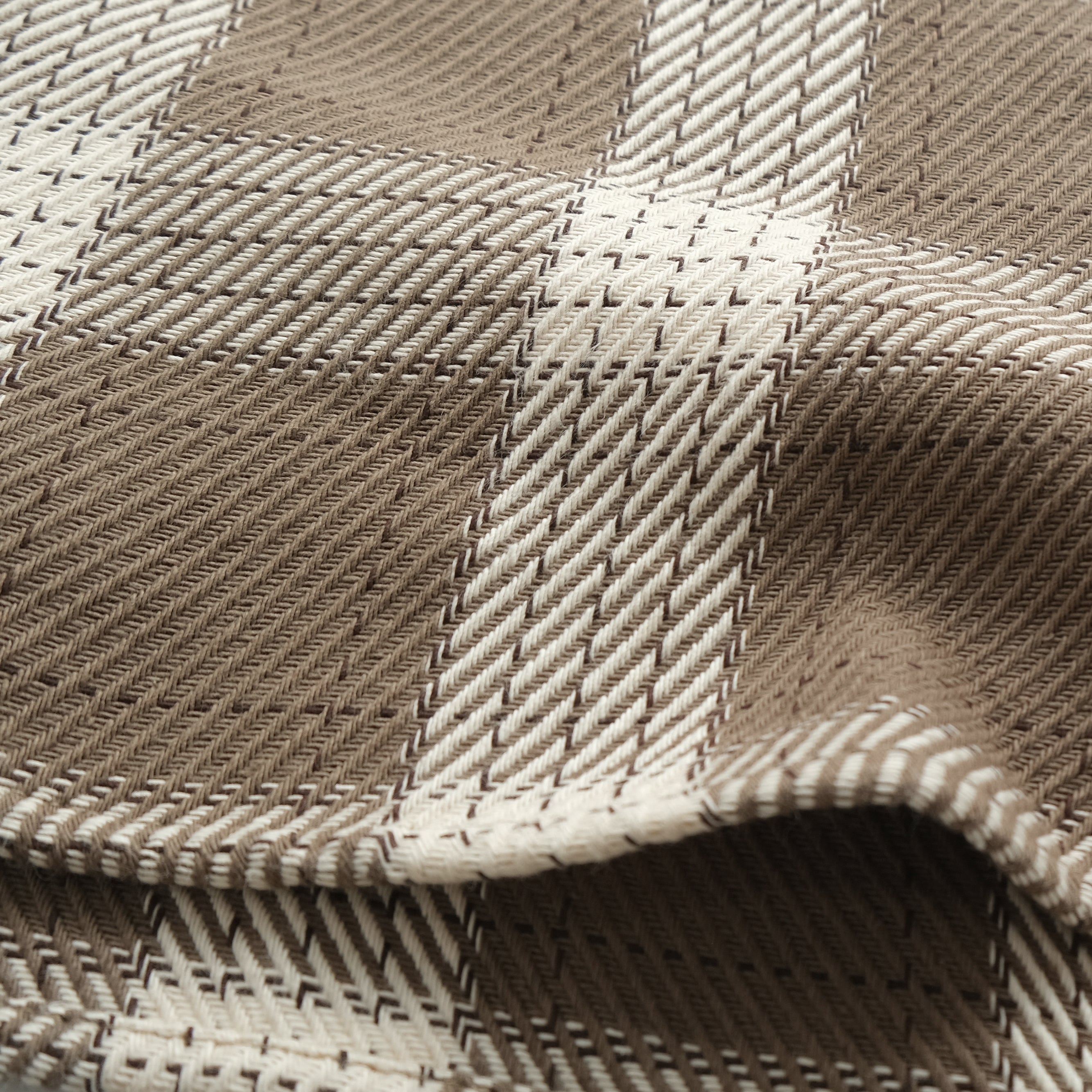 Taupe Check Easy Shirt – Outclass