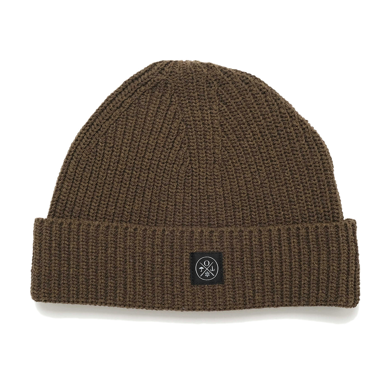 Military Green Recycled Cotton Toque
