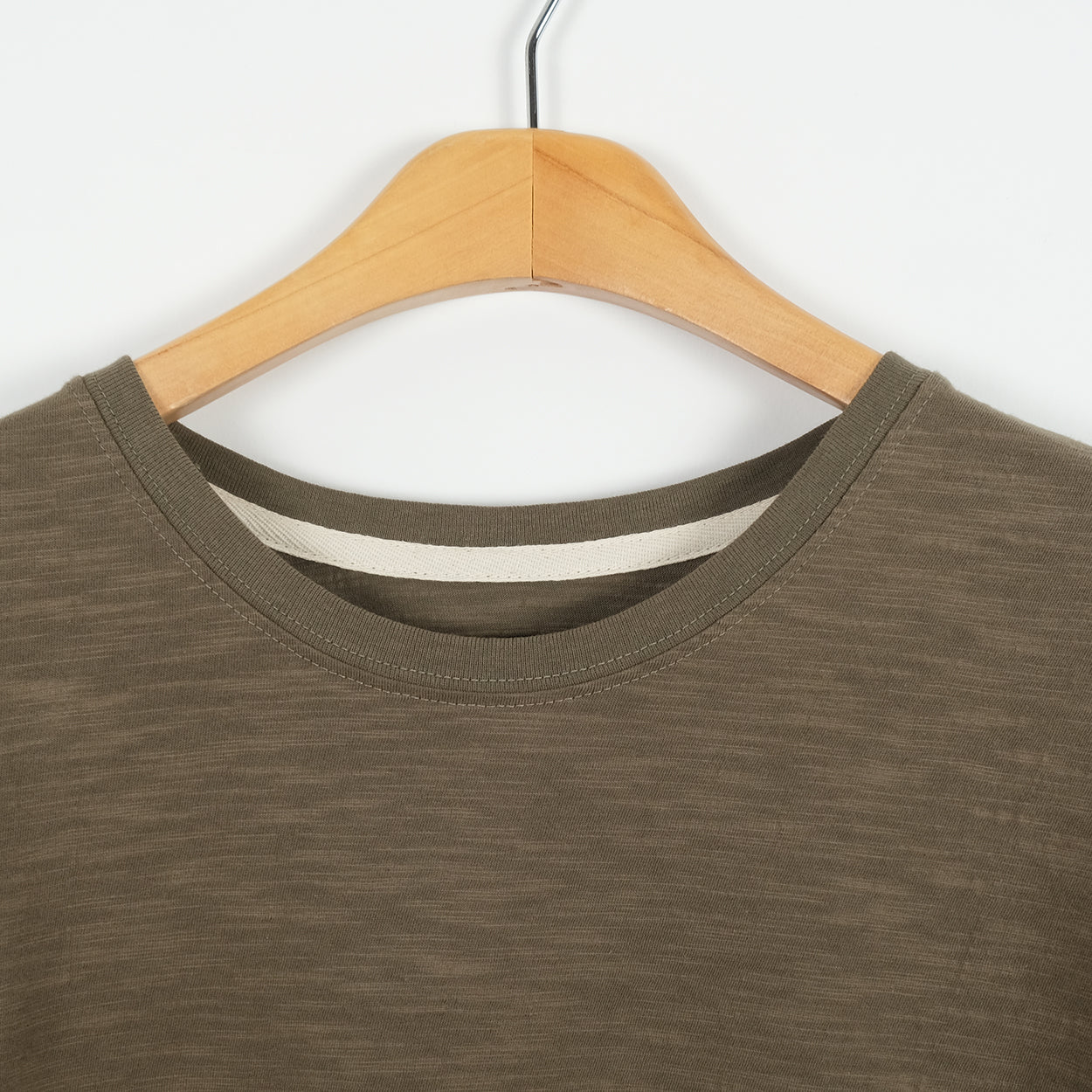 L, XL - Olive Slub S/S T-Shirt