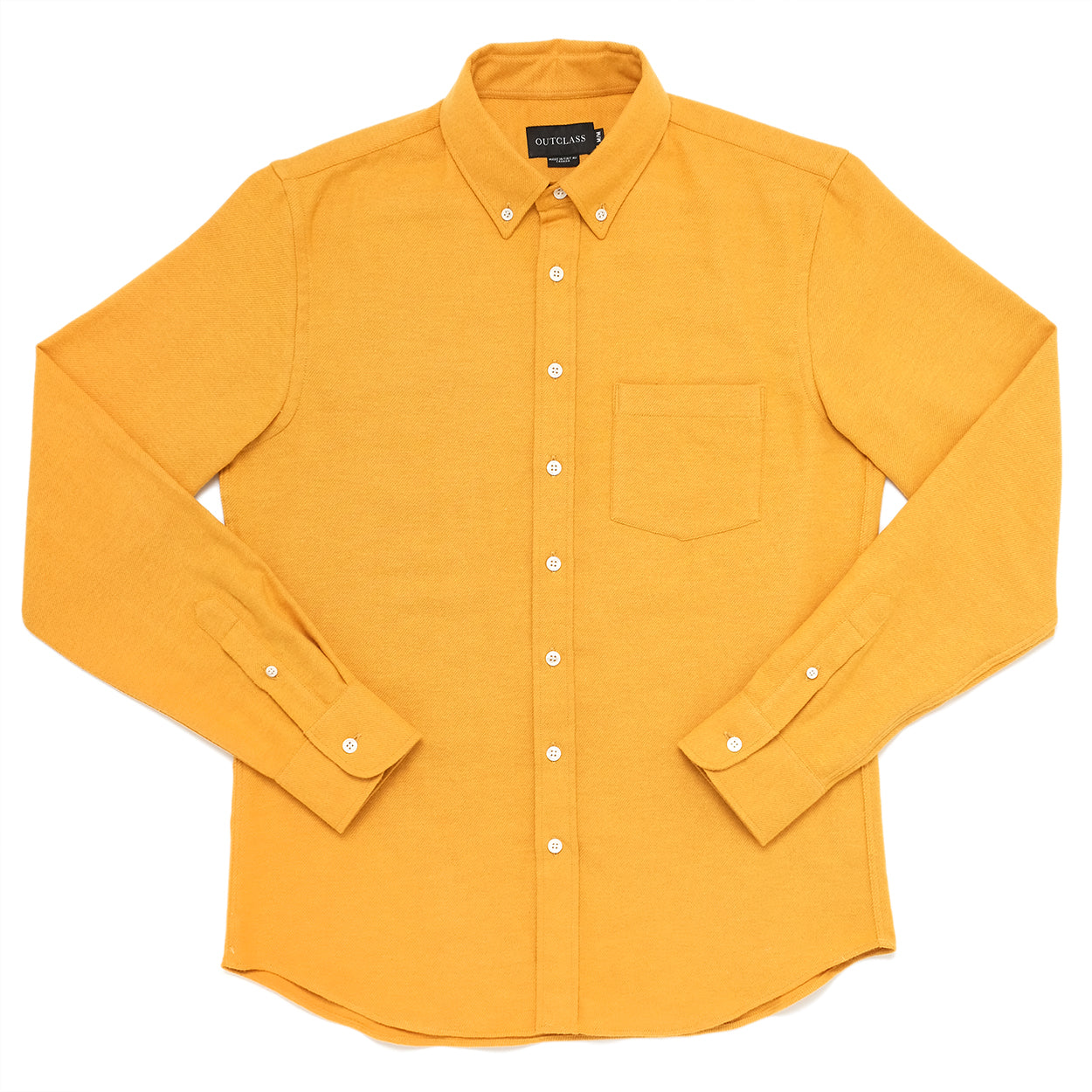 Saffron Twill Flannel Shirt