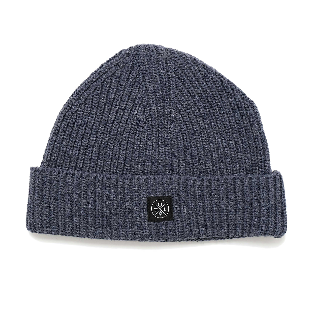 Steel Blue Recycled Cotton Toque