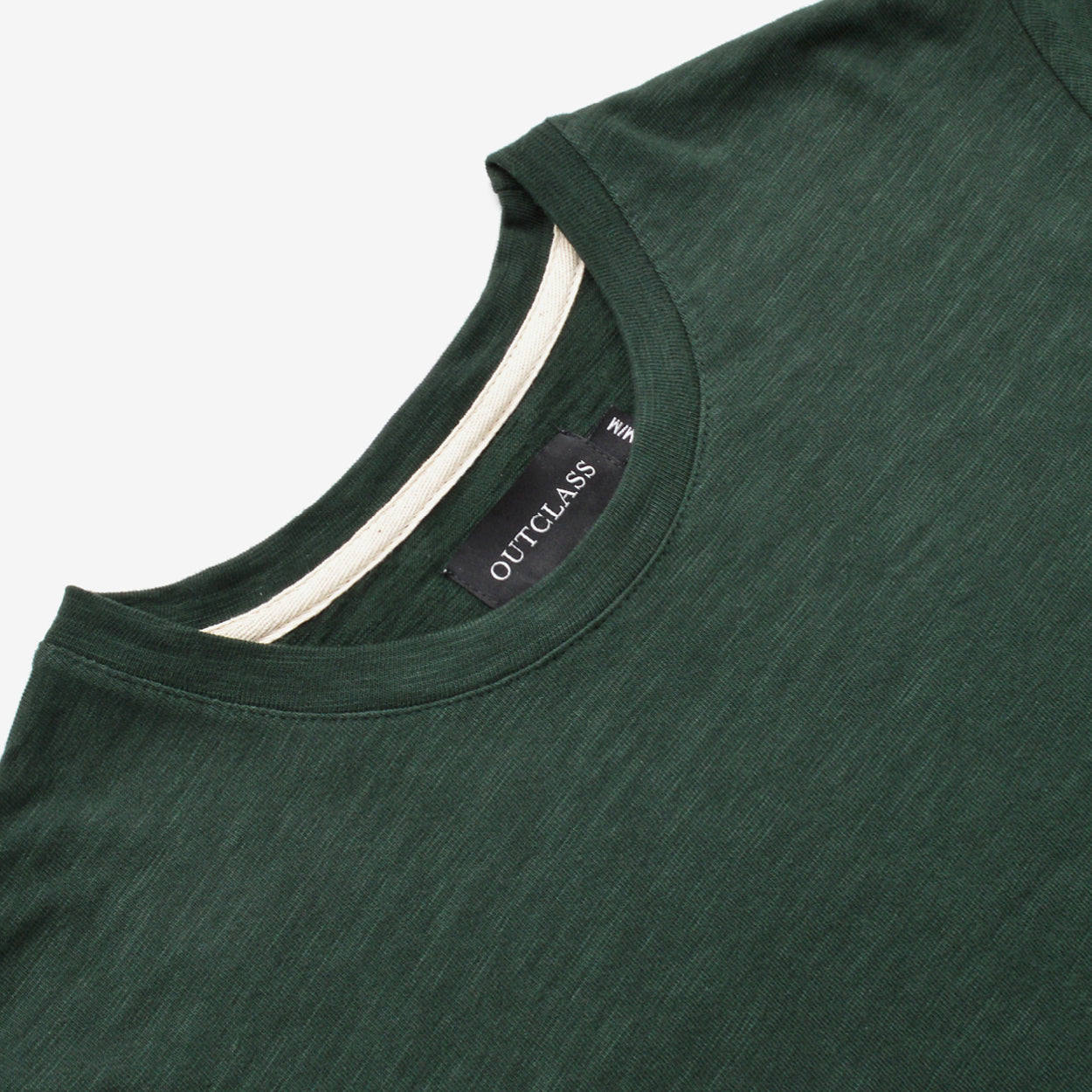 Forest Green Double Slub L/S T-Shirt