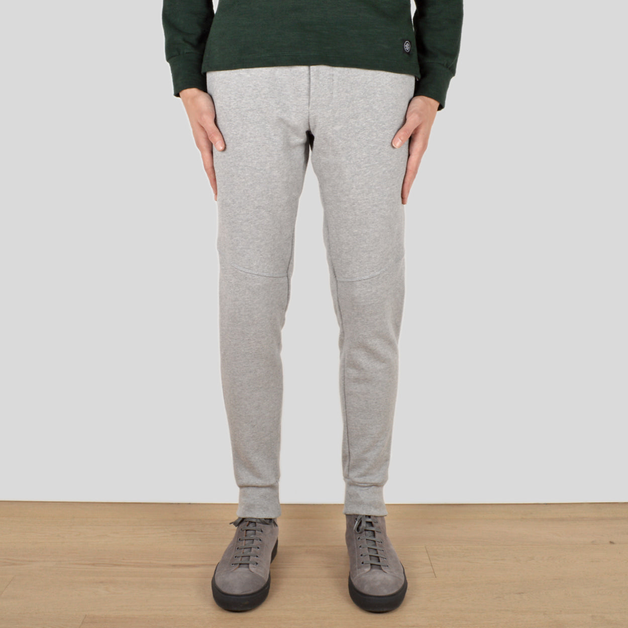 Grey French Terry Sweat Pants