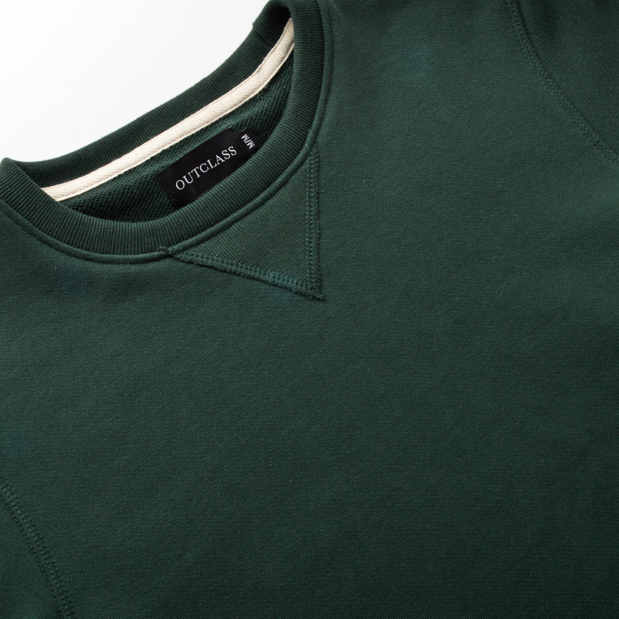 Forest Green French Terry Crewneck