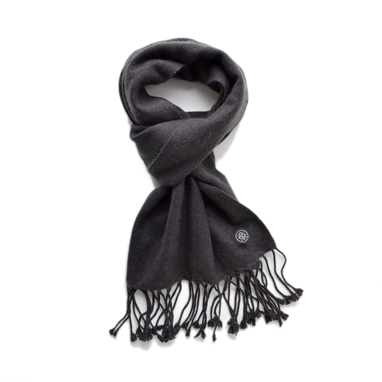 Charcoal Cashmere Scarf – Outclass