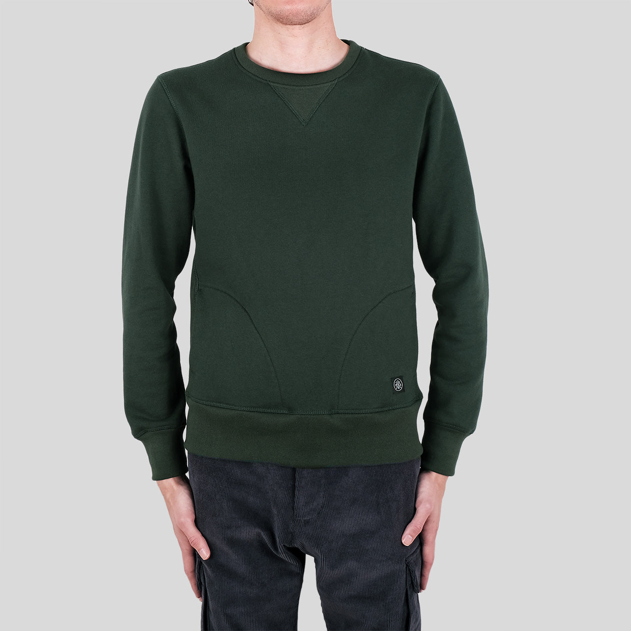 Forest Green French Terry Crewneck