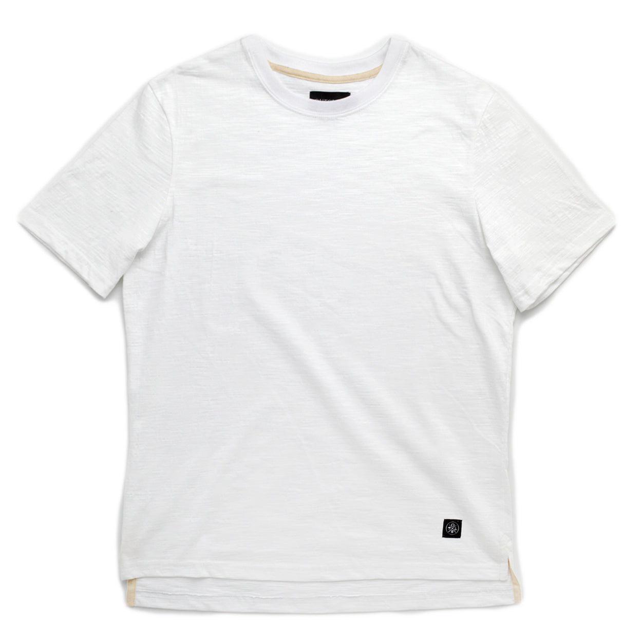 White Slub S/S T-Shirt